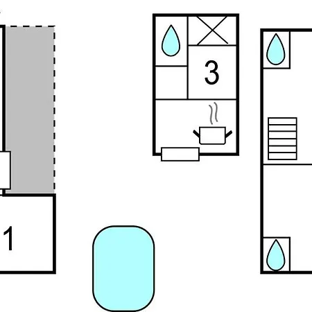 بيت للعطل 5 Bedroom Amazing In *